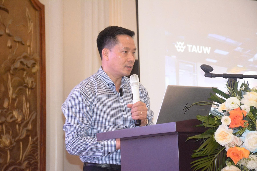 Ông Vũ Thái Trường, Quyền Trưởng ban Biến đổi khí hậu, Năng lượng và Môi trường UNDP Việt Nam. (Ảnh: UNDP) img-2947.jpg