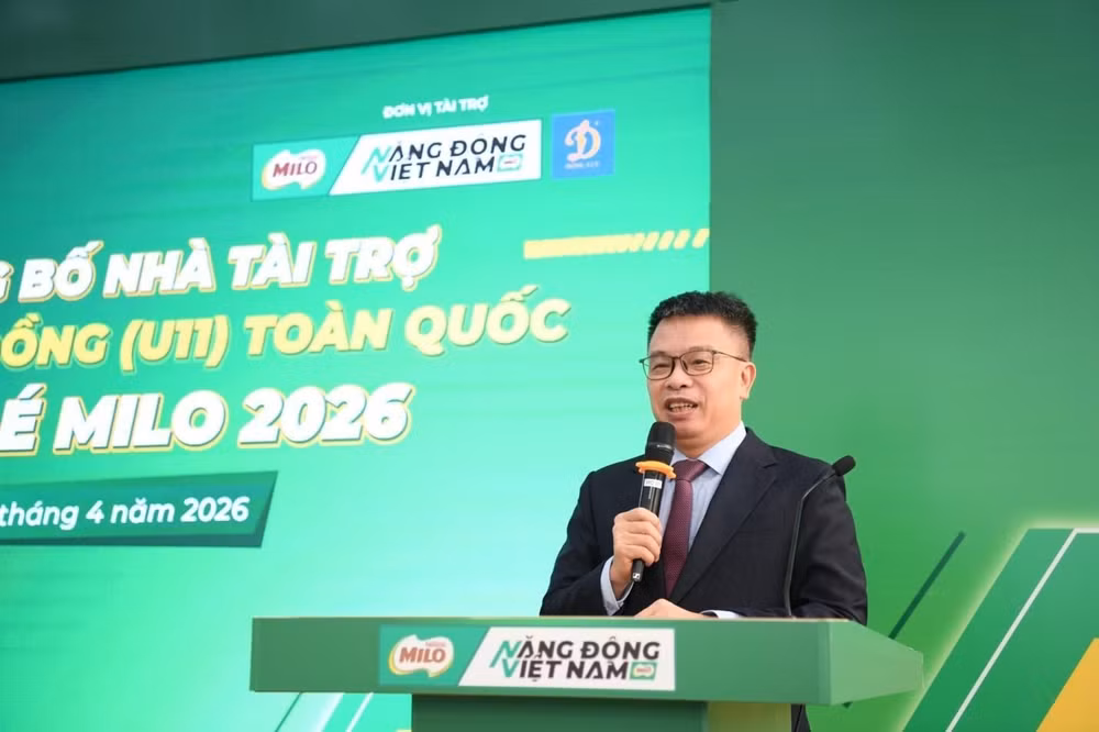 Ông Nguyễn Phan Khuê, Trưởng Ban tổ chức Giải, Tổng Biên tập Báo Thiếu niên Tiền phong và Nhi đồng