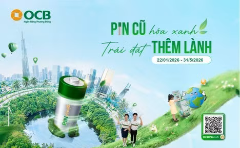  Hàng nghìn khách hàng hưởng ứng chiến dịch thu gom pin cũ giai đoạn 2 của OCB