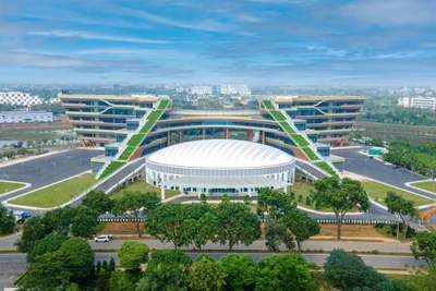 Khu công nghệ cao Hòa Lạc (Hà Nội) đóng vai trò quan trọng trong sự phát triển của Vùng Thủ đô.