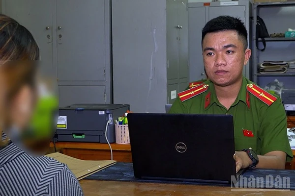 P.T.C.T. tại cơ quan công an.