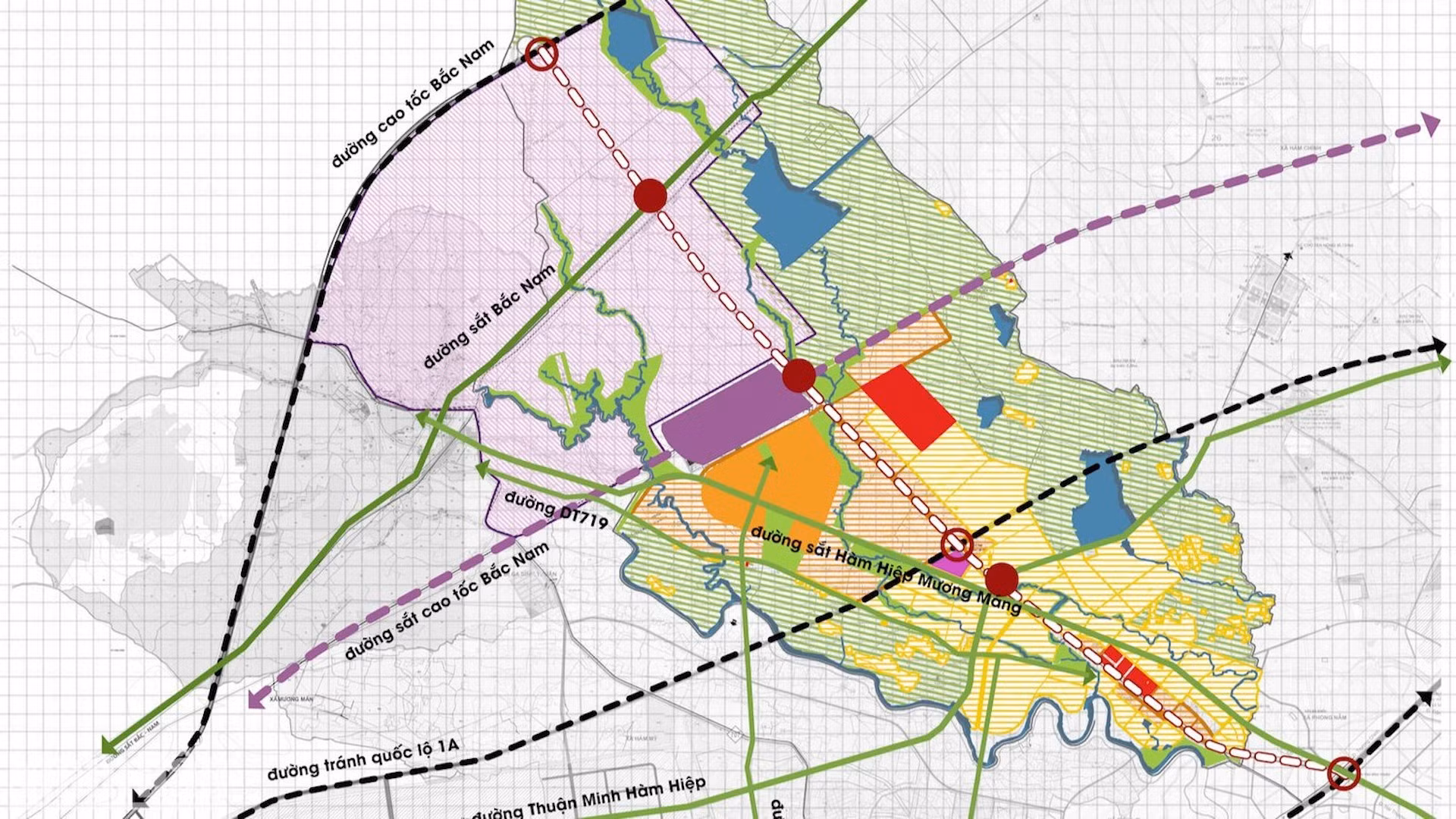 Dự án đường sắt tốc độ cao đi qua địa bàn tỉnh Lâm Đồng.