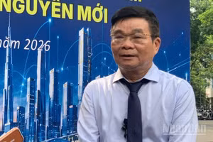 Giáo sư, Tiến sĩ Ngô Thắng Lợi, Giảng viên cao cấp, Đại học Kinh tế Quốc dân trả lời phỏng vấn sáng 20/8, tại Hà Nội.