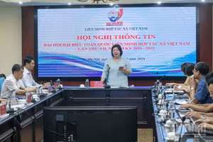 Liên minh Hợp tác xã Việt Nam tổ chức Hội nghị thông tin về Đại hội đại biểu toàn quốc Liên minh Hợp tác xã Việt Nam lần thứ VII, nhiệm kỳ 2026-2031.