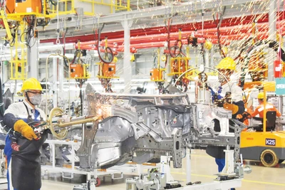 Nhờ vị trí địa lý thuận lợi, Việt Nam có nhiều lợi thế để đón sóng đầu tư FDI. (Ảnh: HẢI THANH)