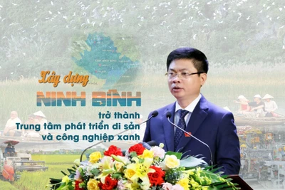 Xây dựng Ninh Bình trở thành trung tâm phát triển vùng di sản và công nghiệp xanh