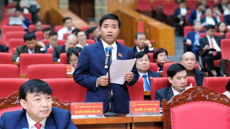 Quang cảnh kỳ họp.