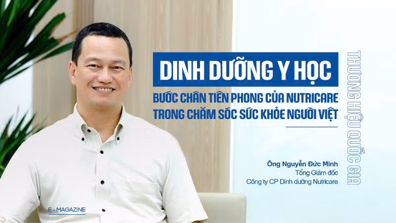 Dinh dưỡng Y học - Bước chân tiên phong của Nutricare trong chăm sóc sức khỏe người Việt