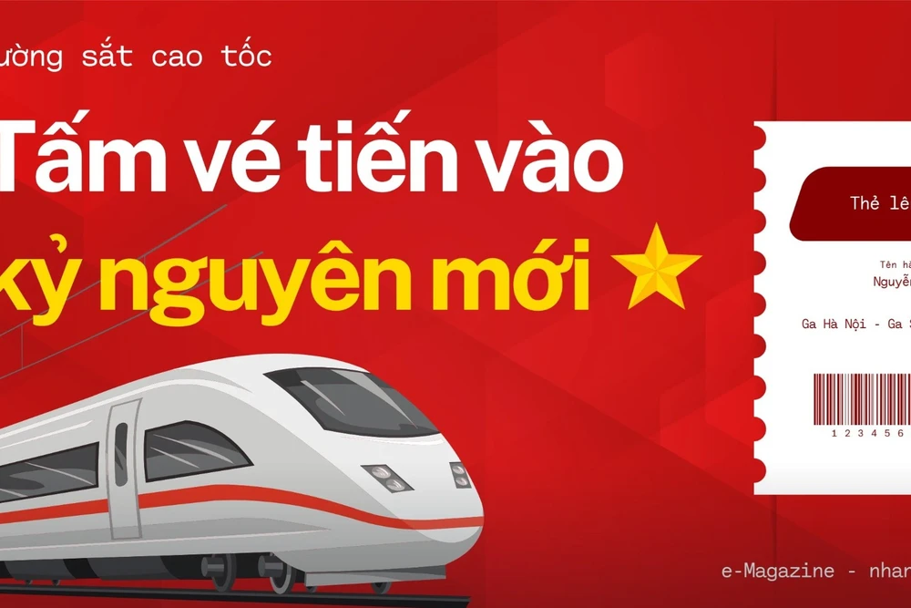Đường sắt cao tốc: Tấm vé tiến vào kỷ nguyên mới