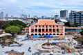 Dự án chỉnh trang Bảo tàng Hồ Chí Minh-Chi nhánh Thành phố Hồ Chí Minh đang bước vào giai đoạn tăng tốc với nhiều hạng mục dần hoàn thiện.