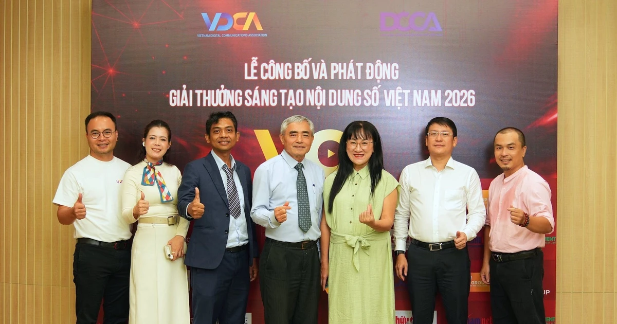 Phát động Giải thưởng Sáng tạo nội dung số Việt Nam năm 2026