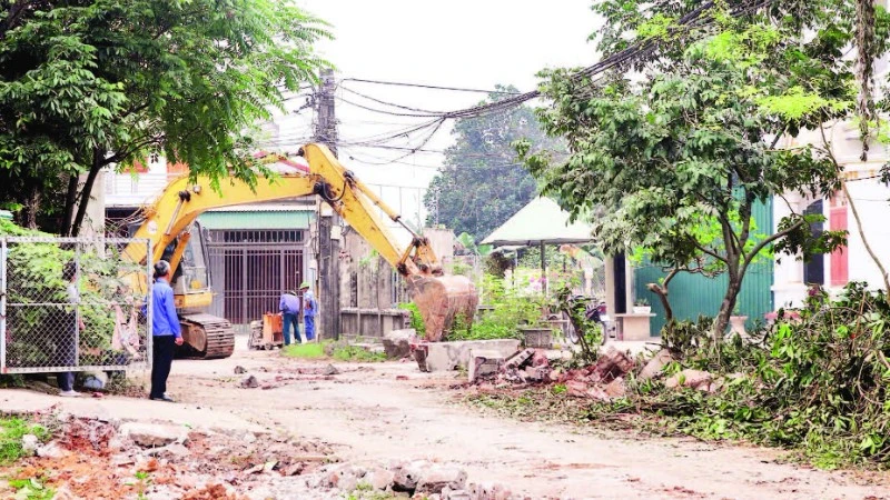 Dân vận khéo, người dân đồng thuận hiến đất, mở đường