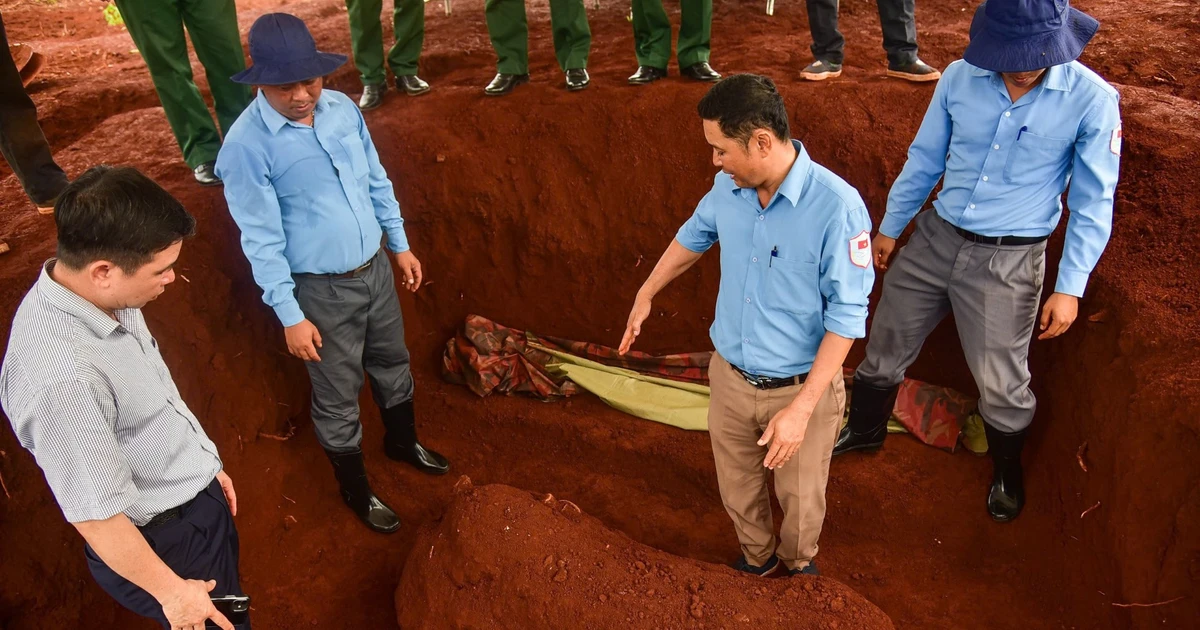 Tìm thân nhân liệt sĩ hy sinh tại Minh Đức, thành phố Đồng Nai