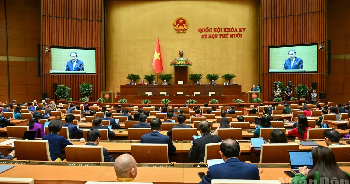 [Foto] Concluye décimo período de sesiones de Asamblea Nacional de Vietnam de XV Legislatura