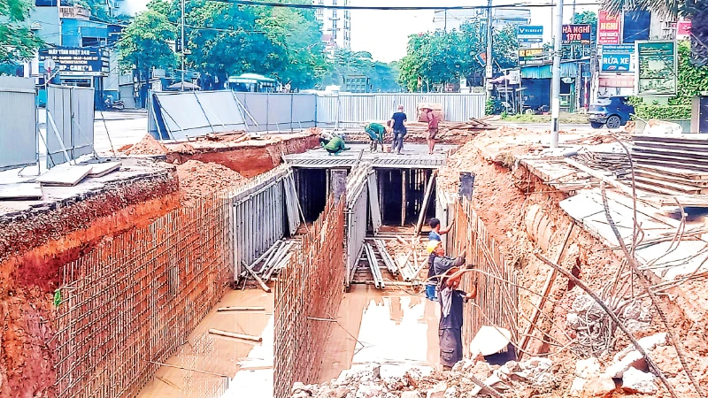 Hệ thống thoát nước đô thị thích ứng biến đổi khí hậu