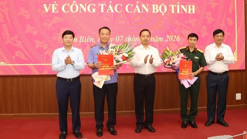 Điện Biên công bố quyết định của Ban Bí thư về công tác cán bộ
