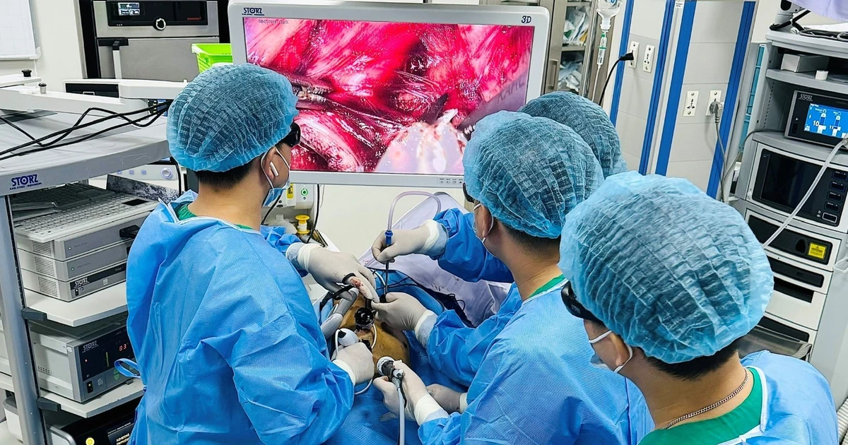 Phẫu thuật thành công hai trường hợp ung thư thực quản phức tạp bằng phương pháp mổ nội soi 3D