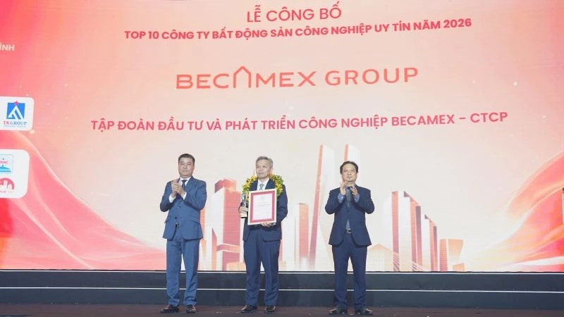 Tập đoàn Becamex 6 năm liền giữ vững vị trí hàng đầu trong hành trình từ “Đổi mới sáng tạo” đến “Kỷ nguyên xanh