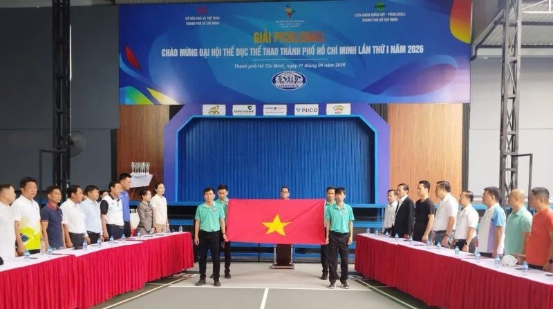 Khai mạc Giải Pickleball chào mừng Đại hội Thể dục thể thao Thành phố Hồ Chí Minh lần I