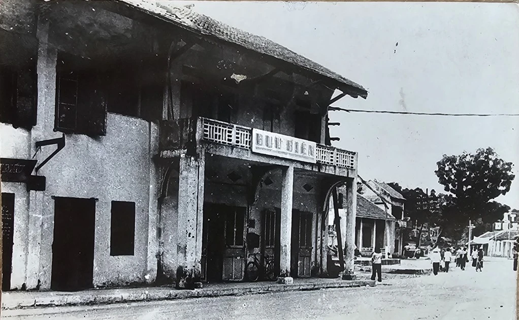 Hon Gai Post Office (now the location of Quang Ninh Provincial Post Office) used to be the headquarters of Viet Minh after we took power in Hon Gai on August 24, 1945. (Photo: Quang Ninh Provincial Museum Documents)