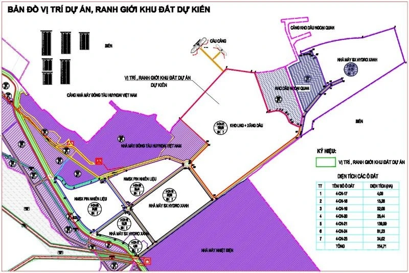 Tổ hợp công nghiệp năng lượng Vân Phong gần 17.000 tỷ đồng dự kiến khởi công dịp 19/5 tới