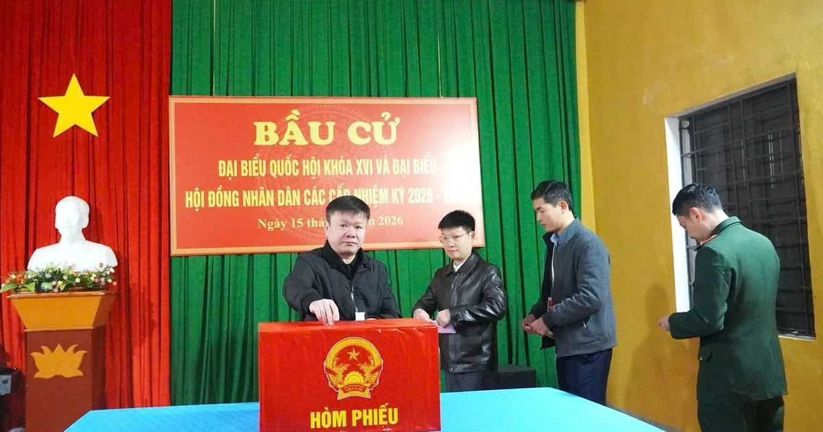Tuyên Quang: Xã biên giới xa nhất tỉnh sớm hoàn thành công tác bầu cử