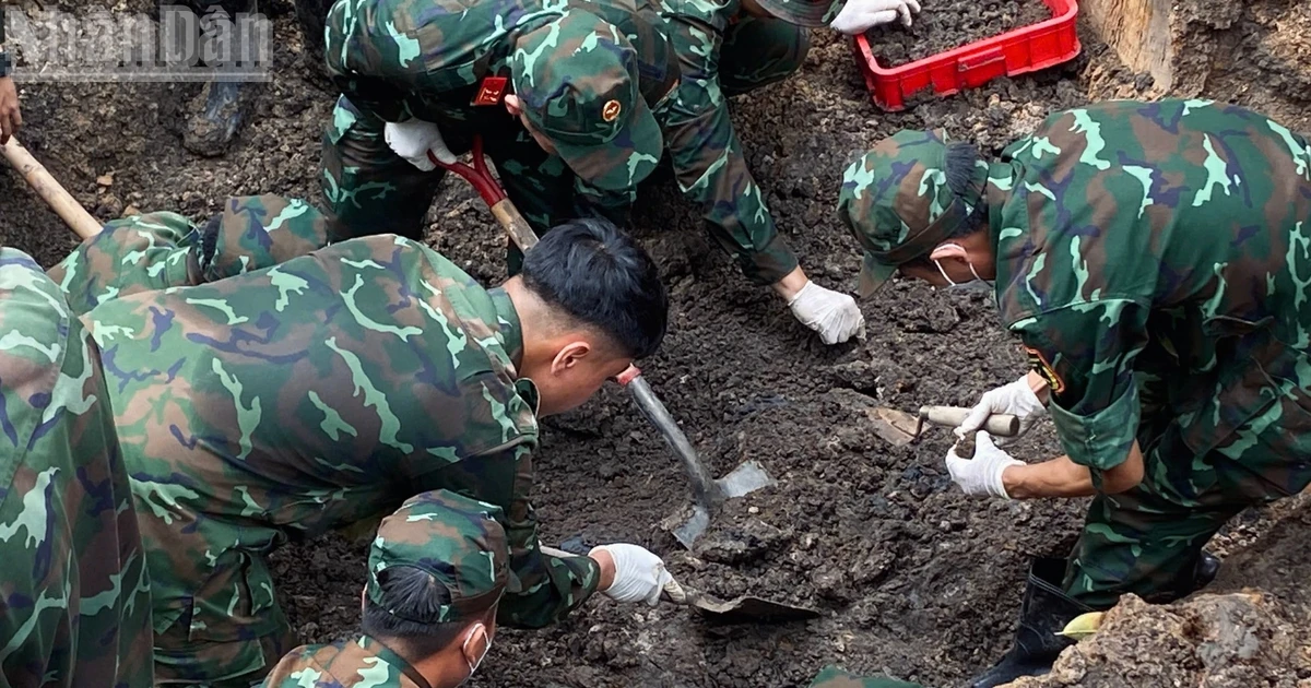 168 bộ hài cốt liệt sĩ đã được tìm thấy tại Công viên Lê Thị Riêng