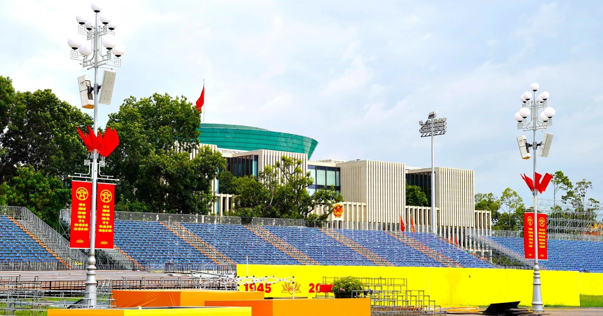 These days, every street of the Capital Hanoi is filled with the festive atmosphere welcoming the anniversary, parade, and march marking the 80th National Day on September 2.