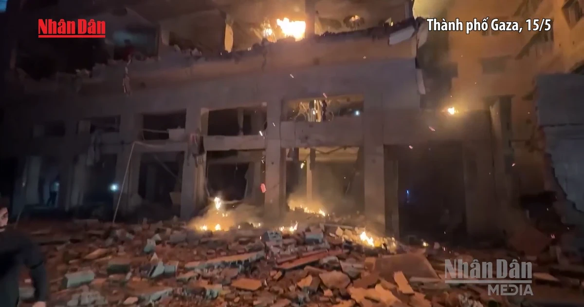 Israel dội bom tập kích thủ lĩnh cánh vũ trang Hamas