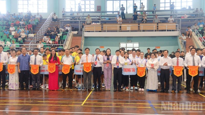 Hơn 2.560 vận động viên tham gia Giải Thể thao học sinh tỉnh Đồng Tháp