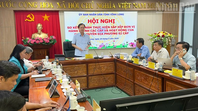 Vĩnh Long sơ kết 1 năm thực hiện chính quyền địa phương 2 cấp