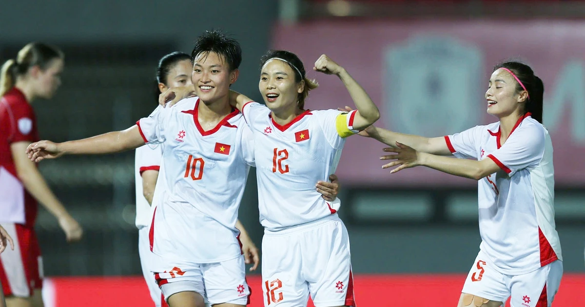 Thắng Indonesia 7-0, đội tuyển nữ Việt Nam sớm giành vé vào bán kết