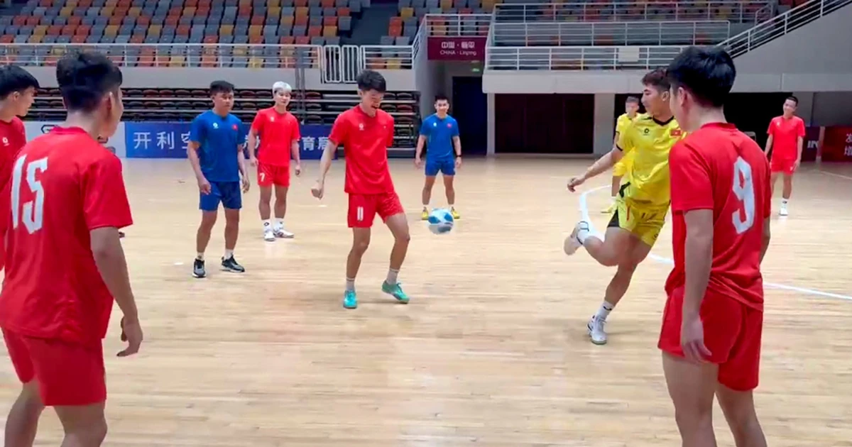 Đội tuyển futsal Việt Nam bắt nhịp nhanh tại Hàng Châu