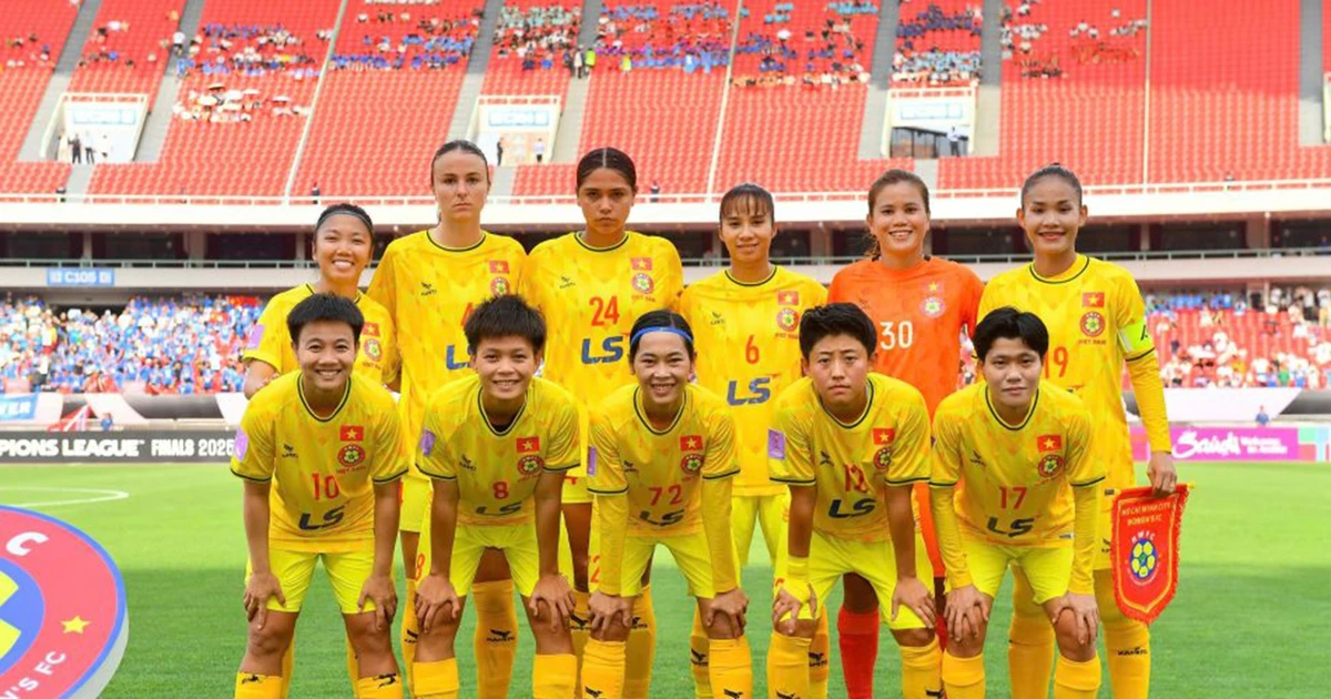 Thành phố Hồ Chí Minh vào thẳng vòng bảng Giải vô địch các câu lạc bộ nữ châu Á 2025/26