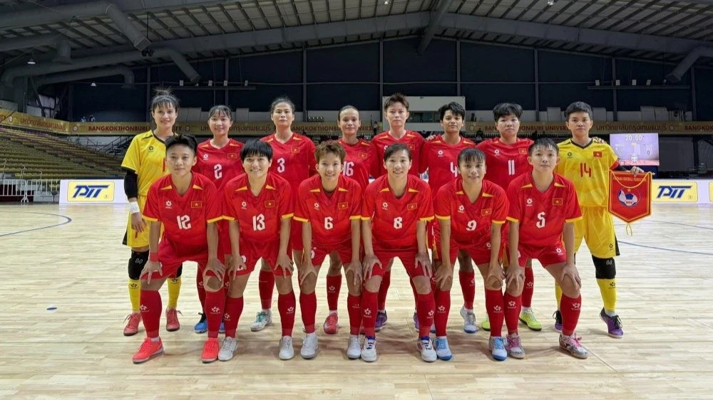 Futsal nữ SEA Games 33: Việt Nam giành chiến thắng quan trọng trước Indonesia
