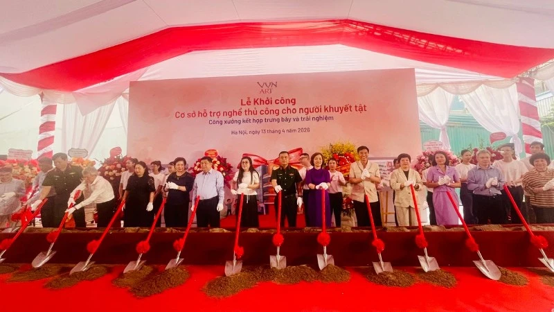 Khởi công “ngôi nhà hy vọng” cho người khuyết tật