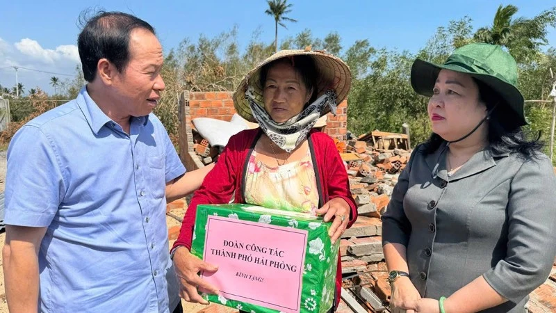 Hải Phòng khẩn trương triển khai nhiệm vụ hỗ trợ tỉnh Đắk Lắk khắc phục hậu quả do mưa, lũ