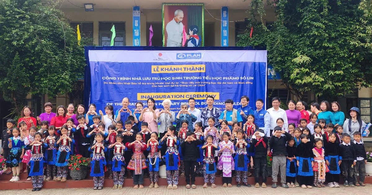 Khánh thành khu bán trú cho học sinh vùng cao ở Lai Châu