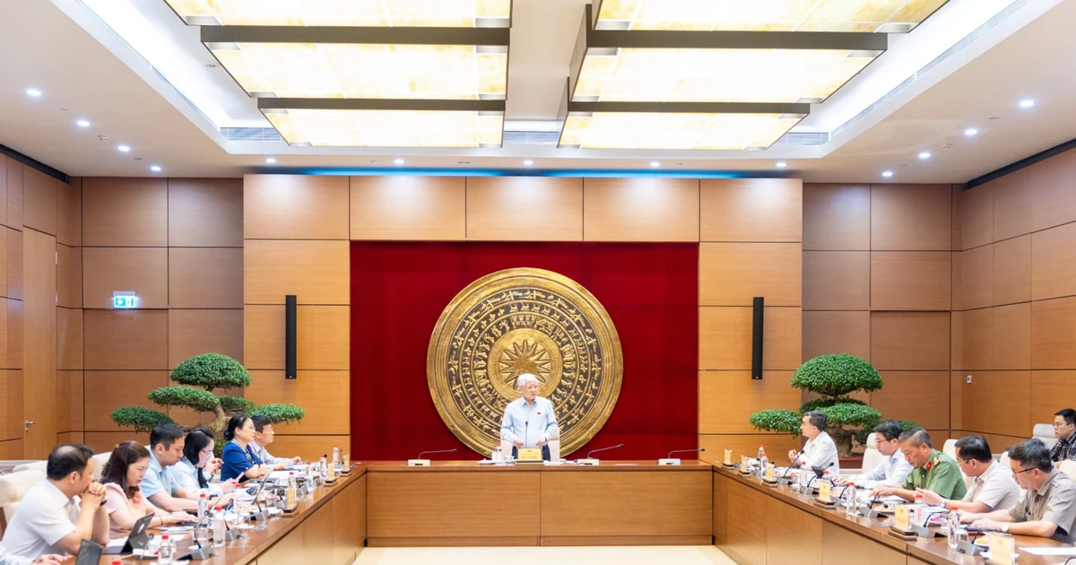 Rà soát công tác chuẩn bị Kỳ họp không thường lệ thứ nhất, Quốc hội khóa XVI