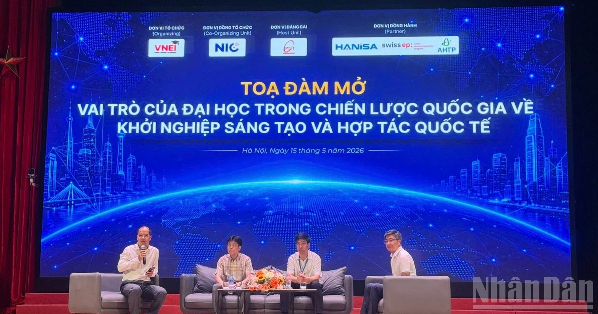 Khẳng định vai trò trung tâm của Đại học trong hệ sinh thái khởi nghiệp sáng tạo quốc gia