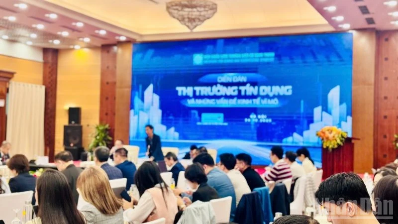 The Forum on the Credit Market and Macroeconomic Issues. (Photo: HNV)