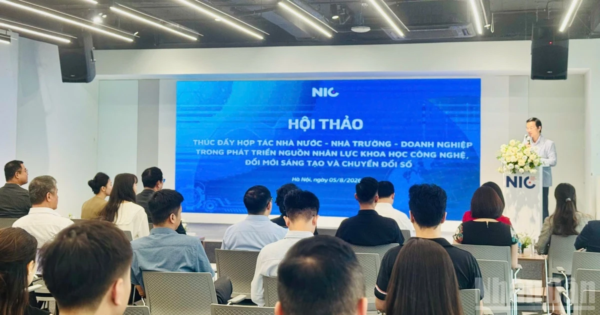 Thúc đẩy hợp tác ba nhà phát triển nguồn nhân lực khoa học, công nghệ, đổi mới sáng tạo và chuyển đổi số