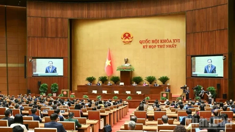 Thông cáo báo chí số 14, Kỳ họp thứ nhất, Quốc hội khóa XVI