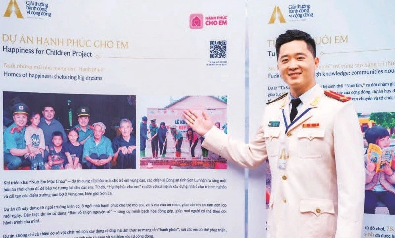 Cán bộ công an trẻ nhiệt huyết, sáng tạo trong công tác