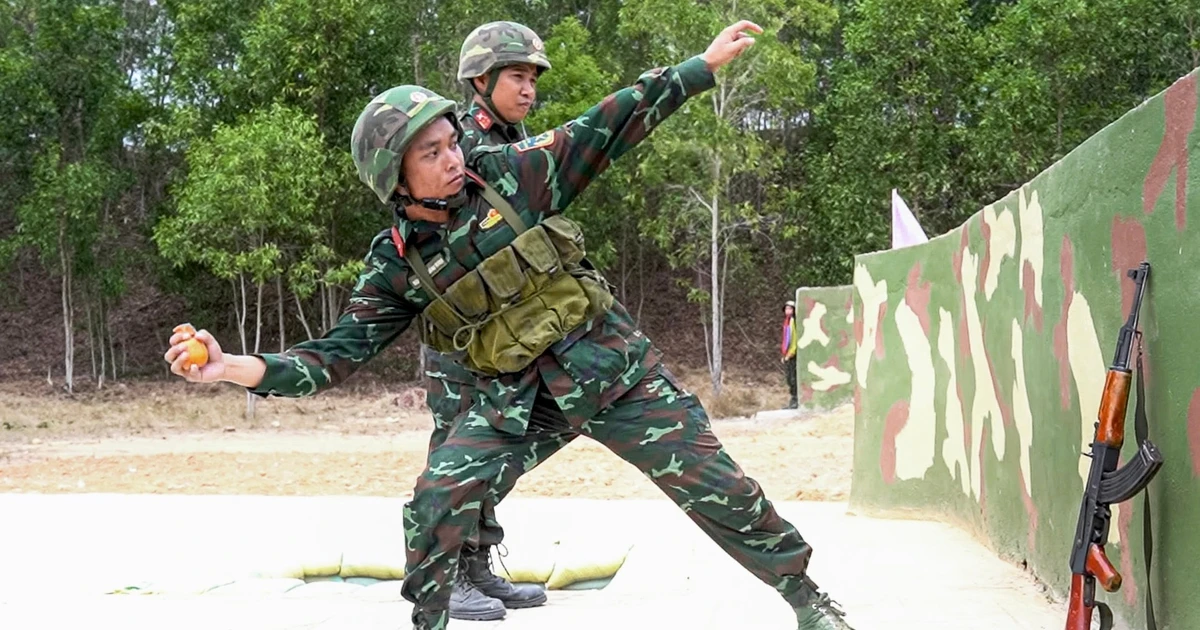 Sẵn sàng kỳ kiểm tra “3 tiếng nổ” cho chiến sĩ mới