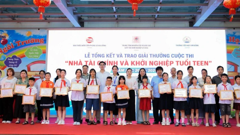 Cuộc thi khởi nghiệp và quản lý tài chính dành cho tuổi teen
