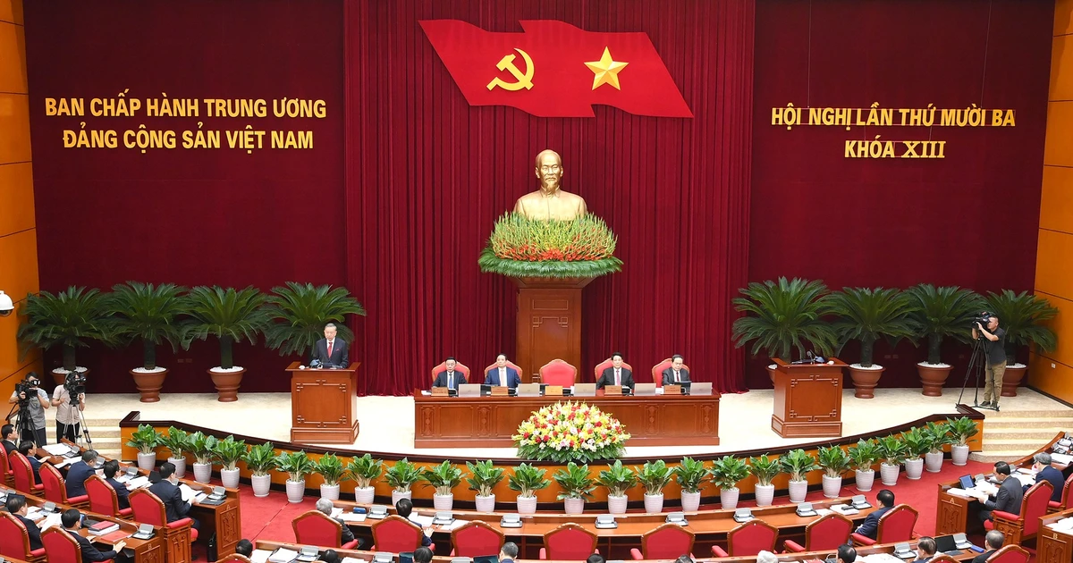 Khai mạc Hội nghị lần thứ 13 Ban Chấp hành Trung ương Đảng khóa XIII
