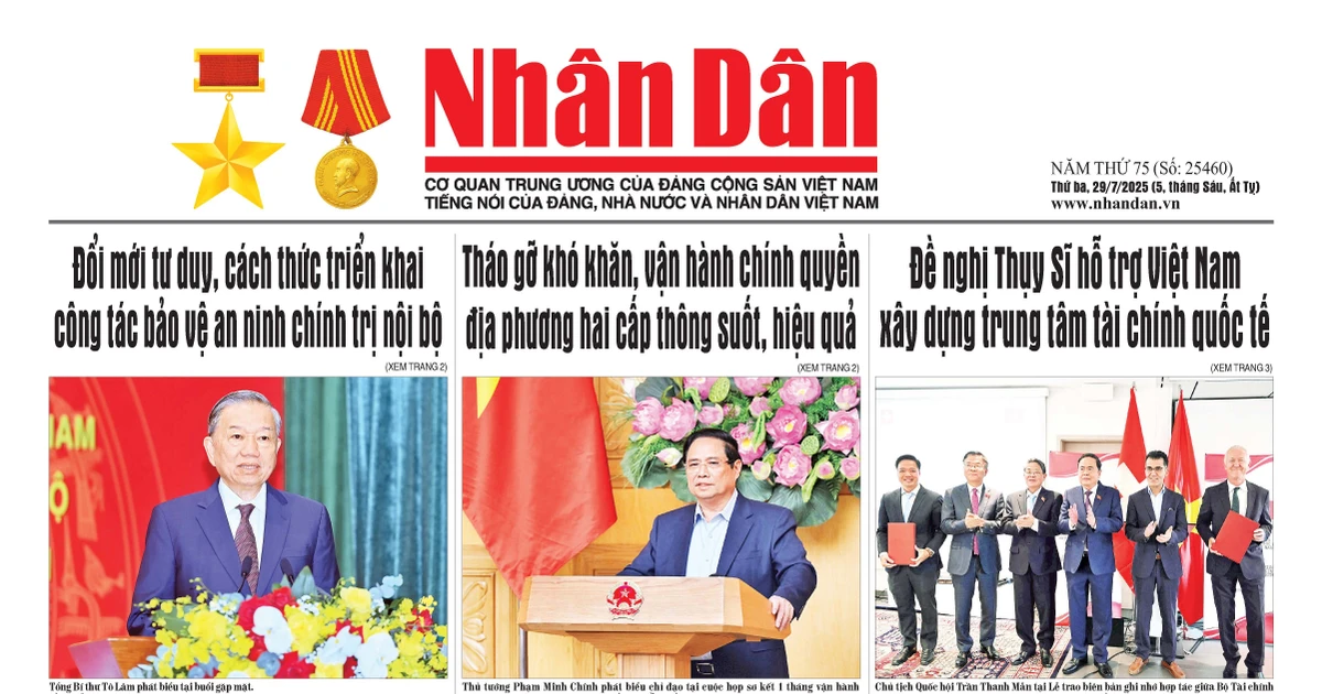Báo Nhân Dân số 25460