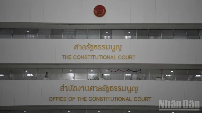 Tòa án Hiến pháp Thái Lan đình chỉ chức vụ của Thủ tướng Paetongtarn Shinawatra