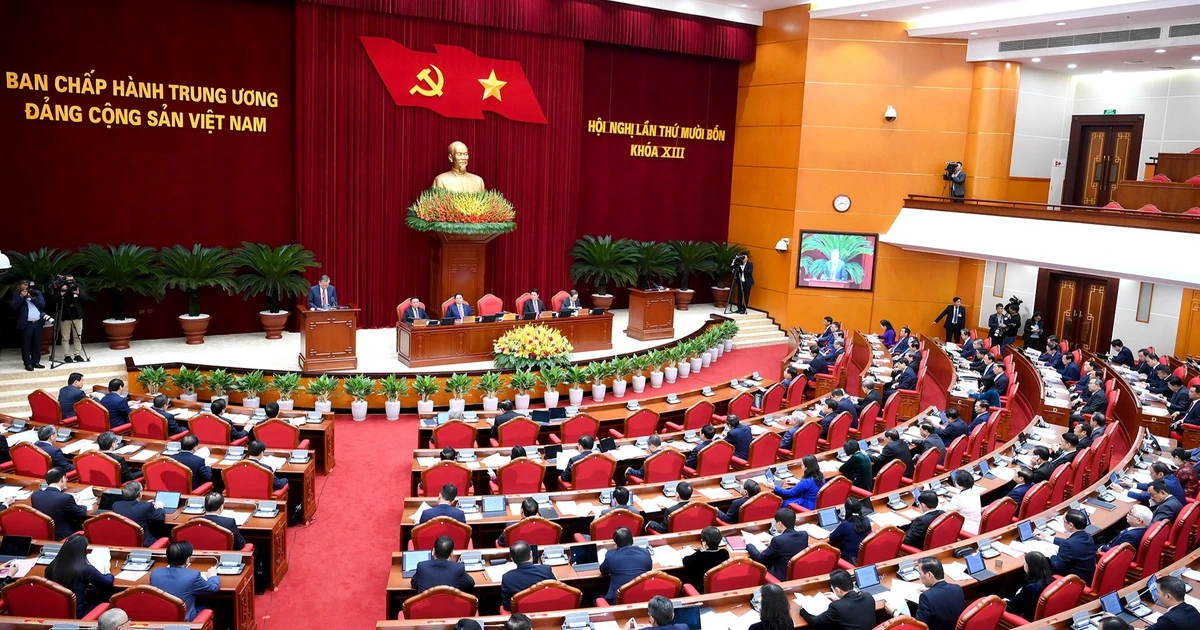 [Foto] Inauguran 14º Pleno del XIII Comité Central del Partido